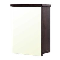 Denver Contractor Mirror Cabinet | 1 Door | Mahogany